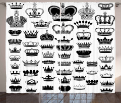 Various Crowns Imperial Curtain