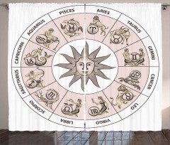 Astroloji Perde Güneşli Burç Atlası