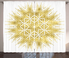 Geometric Vivid Curtain