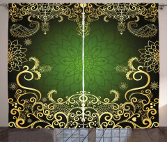 Frame Lotus Curtain
