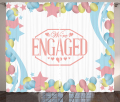 Engagement Theme Curtain