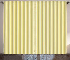 Retro Style Stripes Curtain
