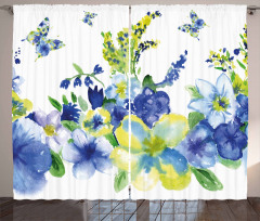 Spring Blooms Curtain