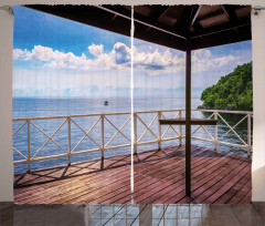 Trinidad Tobago Island Curtain