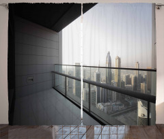 Dubai Cityscape Curtain