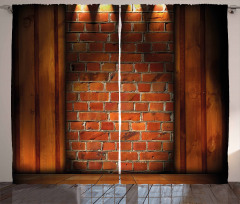 Brickwork Curtain