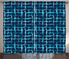 Pool Inspired Design Curtain