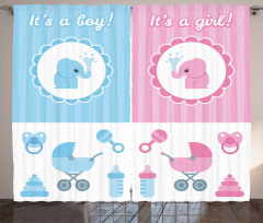 Girl Boy Newborn Baby Curtain