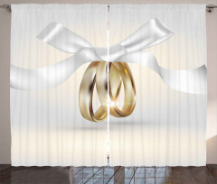 Rings with the Ribbon Curtain