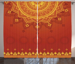 Traditional Saree Curtain