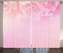 Roses Bridal Art Curtain