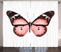 Butterfly Valentines Curtain