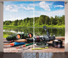 Fishing Tackle Curtain