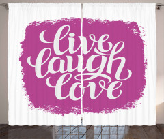 Motivation Life Curtain