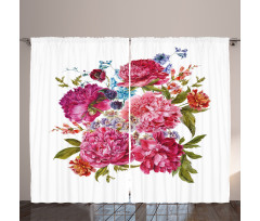 Gentle Summer Flora Curtain