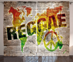 Afrika Perde Reggae Haritası