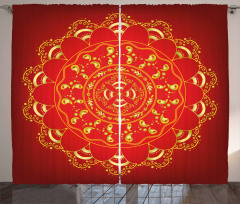 Ornate Art Curtain
