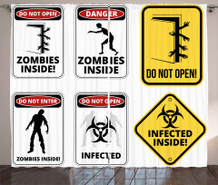 Warning Signs Evil Curtain