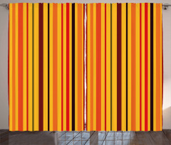 Vibrant Vertical Lines Curtain