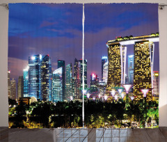 Singapore City Curtain