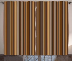Vertical Color Lines Curtain
