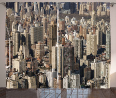 NYC Aerial View Curtain