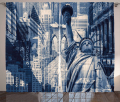 NY Liberty Curtain