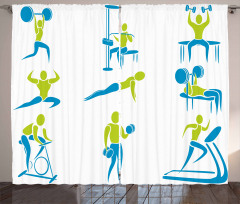 Gym Activity Equipment Curtain