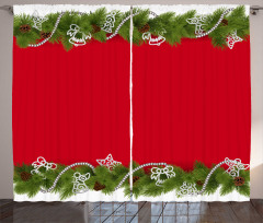 Coniferous Spruce Curtain