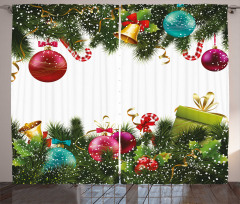 New Year Greeting Curtain
