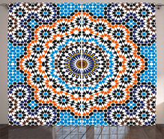 Moroccan Ceramic Tile Curtain