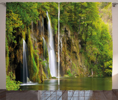 Majestic Waterfall River Curtain