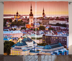Tallinn Estonia City Curtain