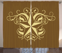 Baroque Swirl Curtain