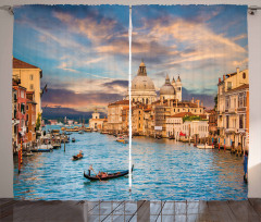 Canal Grande Italy Image Curtain