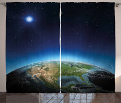 North America Galaxy View Curtain