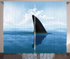 Fin Sea Surface Danger Curtain