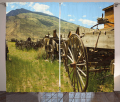 Old Carriages Curtain