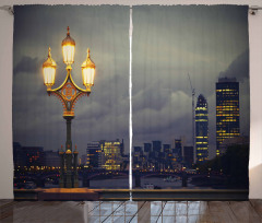 Westminster Bridge London Curtain