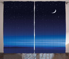 Moon Stars Santa Barbara Curtain