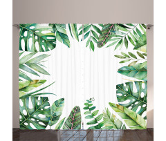 Jungle Themed Picture Curtain