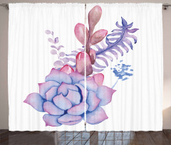 Corsage Wedding Bouquet Curtain