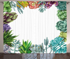 Garden Tropical Nature Curtain