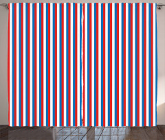 Patriotic Colors Curtain
