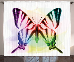 Butterfly Rainbow Curtain