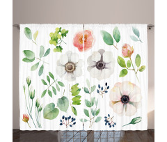 Floral Elements Curtain