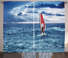Windsurfer on Sea Curtain