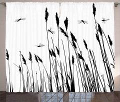 Wheat Field Autumn Curtain