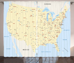 America Cities Interstate Curtain