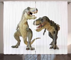 T-Rex Pair Predators Curtain